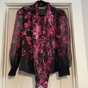 NWOT Alice and Olivia Blouse Size M